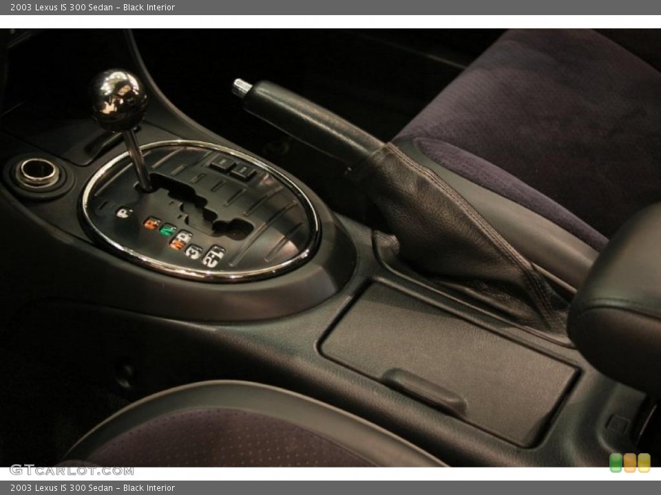 Black Interior Transmission for the 2003 Lexus IS 300 Sedan #42462435