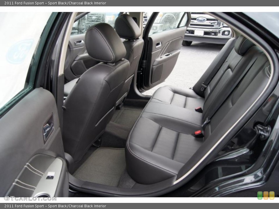 Sport Black/Charcoal Black Interior Photo for the 2011 Ford Fusion Sport #42462815