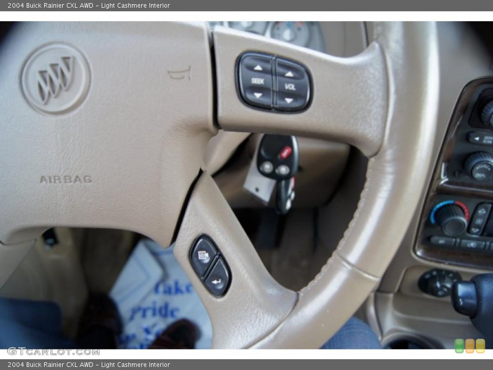 Light Cashmere Interior Controls for the 2004 Buick Rainier CXL AWD #42464275