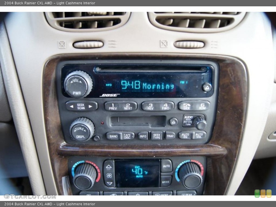 Light Cashmere Interior Controls for the 2004 Buick Rainier CXL AWD #42464335