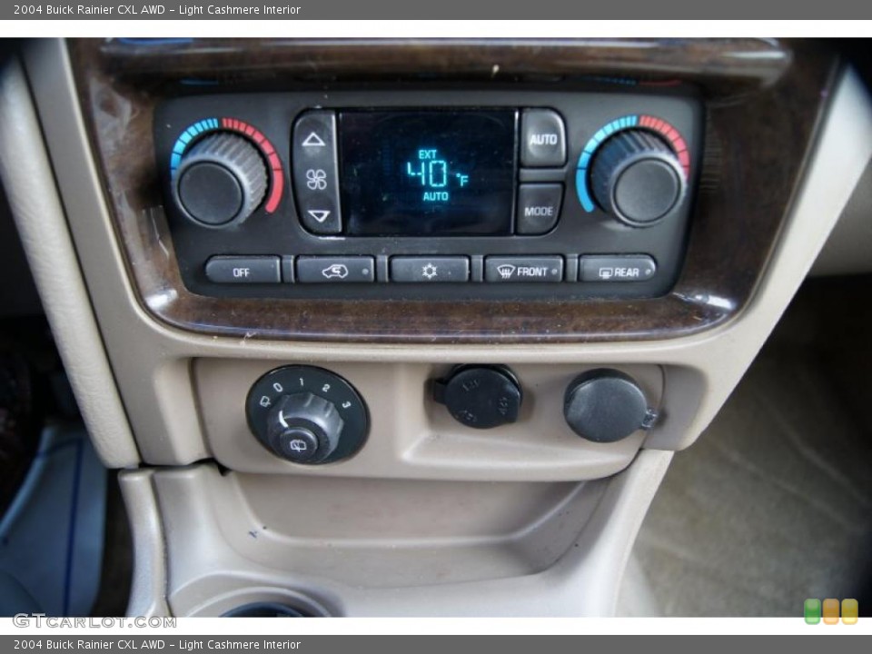 Light Cashmere Interior Controls for the 2004 Buick Rainier CXL AWD #42464351