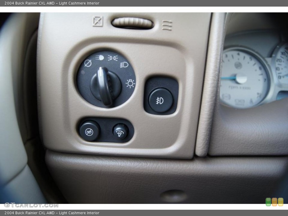 Light Cashmere Interior Controls for the 2004 Buick Rainier CXL AWD #42464399