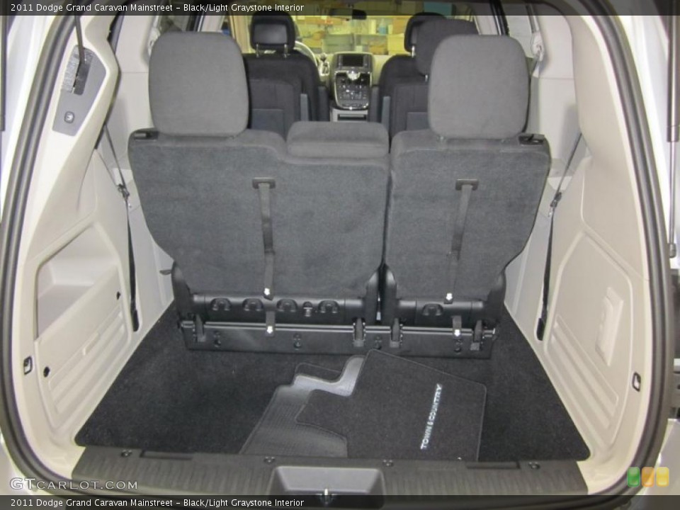 Black/Light Graystone Interior Trunk for the 2011 Dodge Grand Caravan Mainstreet #42465167