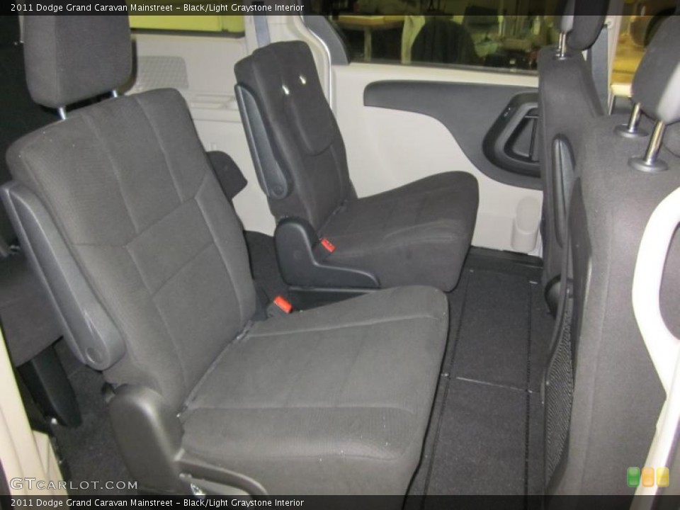 Black/Light Graystone Interior Photo for the 2011 Dodge Grand Caravan Mainstreet #42465203
