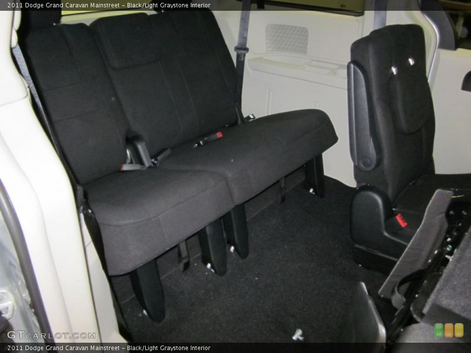Black/Light Graystone Interior Photo for the 2011 Dodge Grand Caravan Mainstreet #42465219