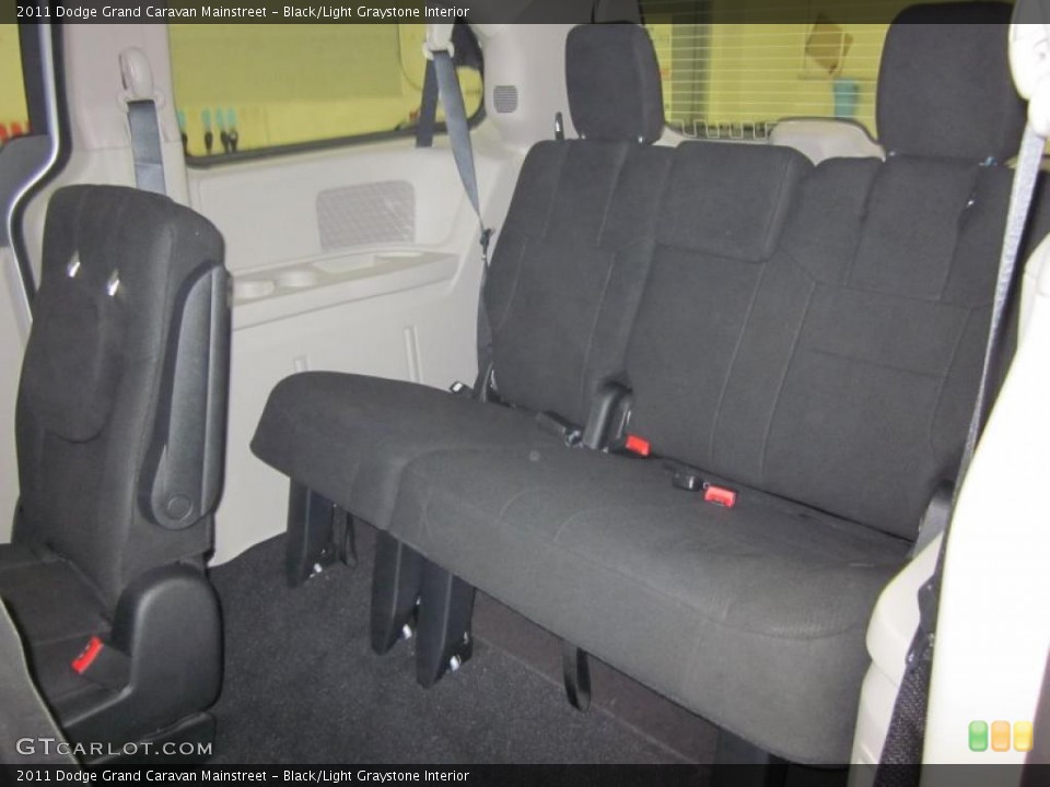 Black/Light Graystone Interior Photo for the 2011 Dodge Grand Caravan Mainstreet #42465459