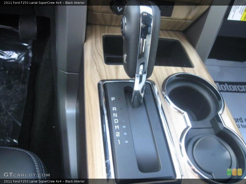 Black Interior Transmission for the 2011 Ford F150 Lariat SuperCrew 4x4 #42468076