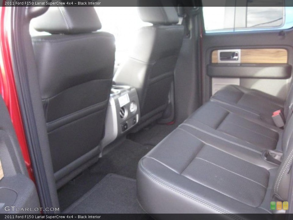 Black Interior Photo for the 2011 Ford F150 Lariat SuperCrew 4x4 #42468116