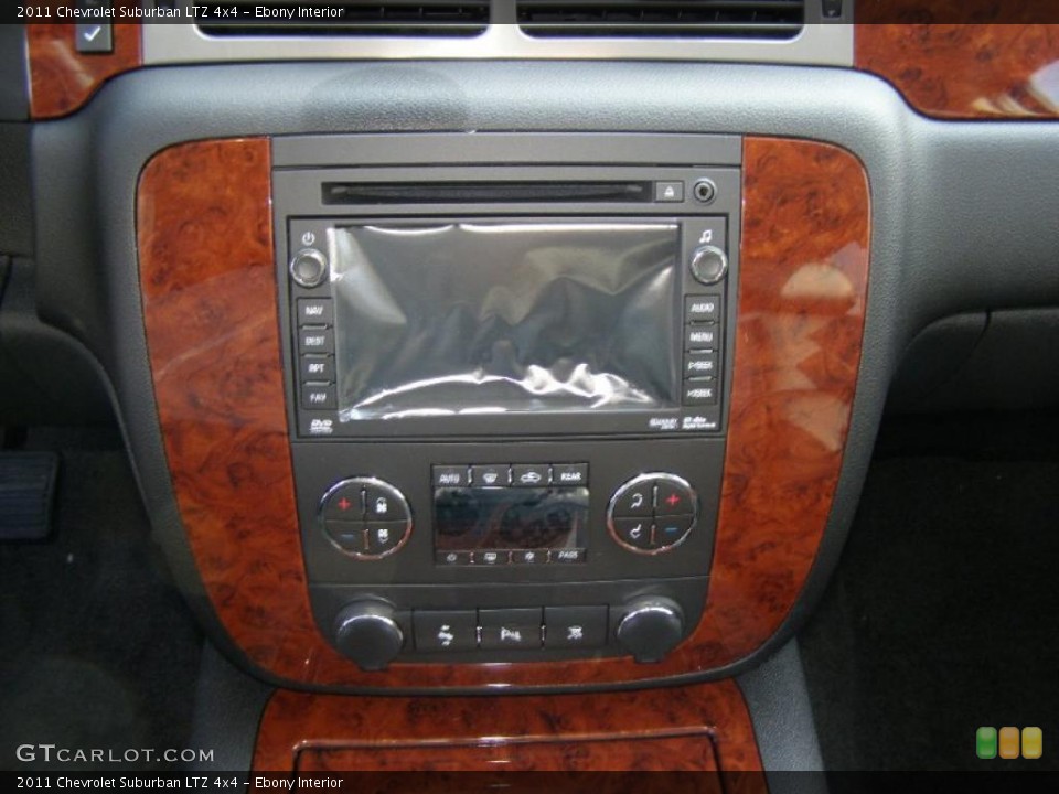 Ebony Interior Controls for the 2011 Chevrolet Suburban LTZ 4x4 #42468244