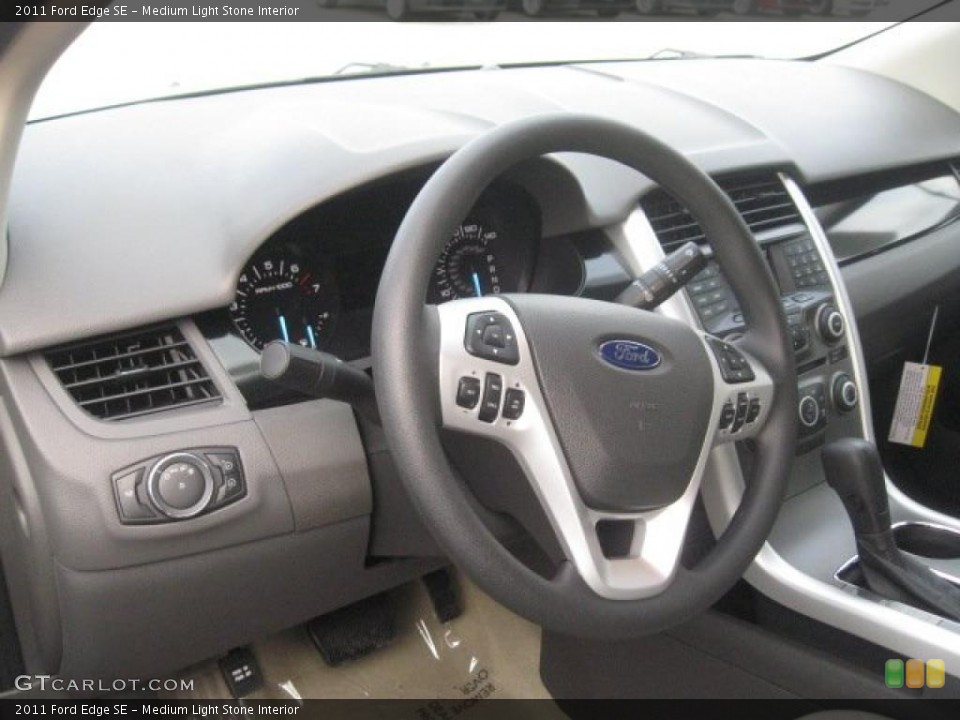 Medium Light Stone Interior Dashboard for the 2011 Ford Edge SE #42468468