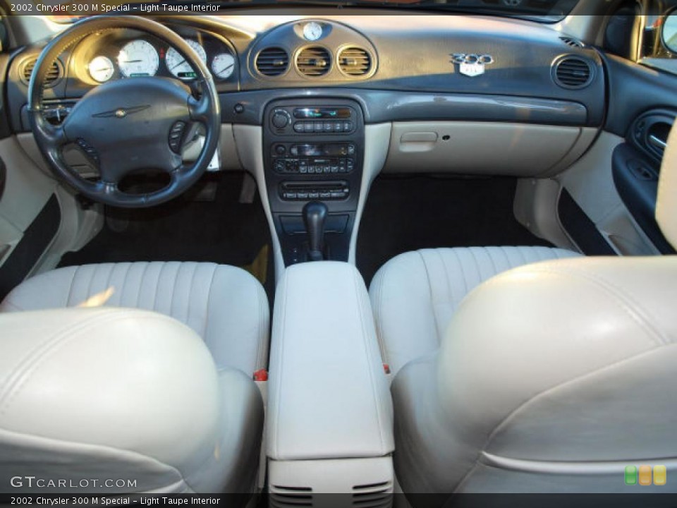 Light Taupe Interior Dashboard for the 2002 Chrysler 300 M Special #42469513