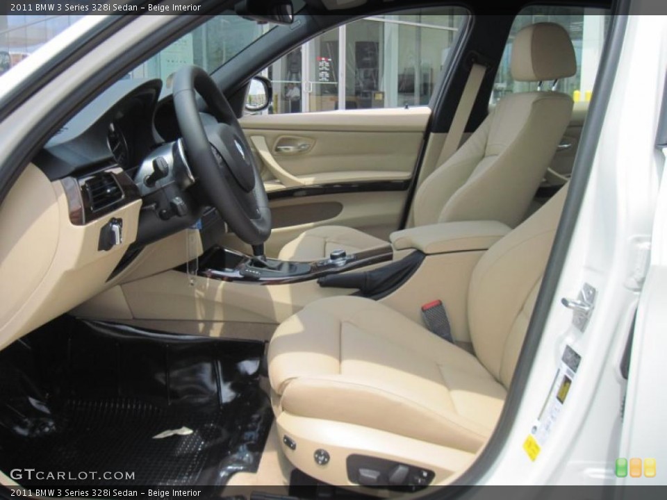 Beige Interior Photo for the 2011 BMW 3 Series 328i Sedan #42469671