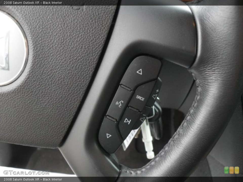 Black Interior Controls for the 2008 Saturn Outlook XR #42470108
