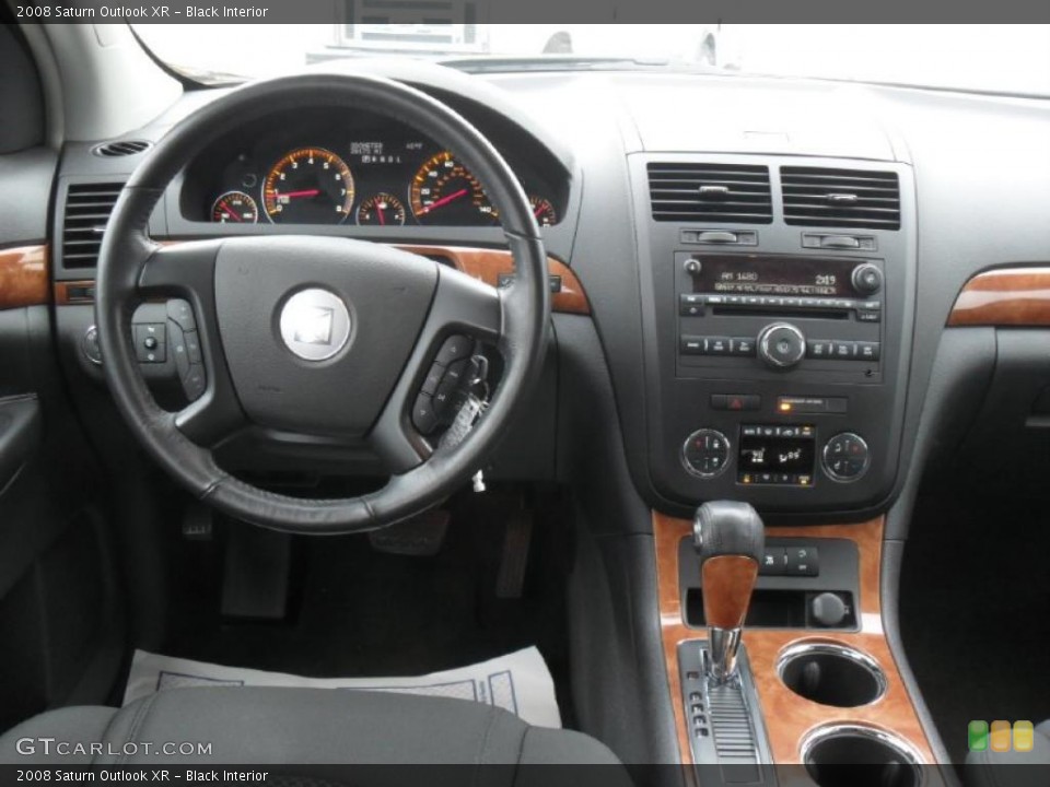 Black Interior Dashboard for the 2008 Saturn Outlook XR #42470156