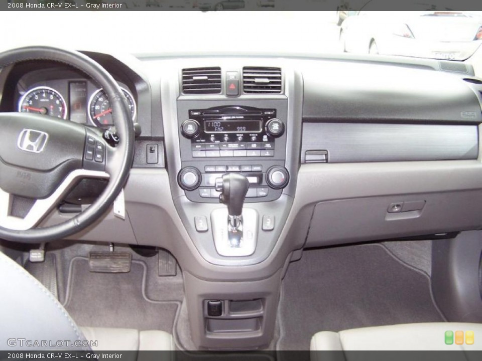 Gray Interior Dashboard for the 2008 Honda CR-V EX-L #42474724