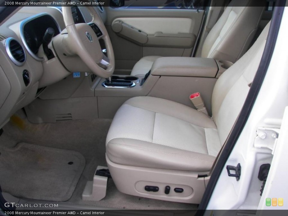 Camel Interior Photo for the 2008 Mercury Mountaineer Premier AWD #42475044