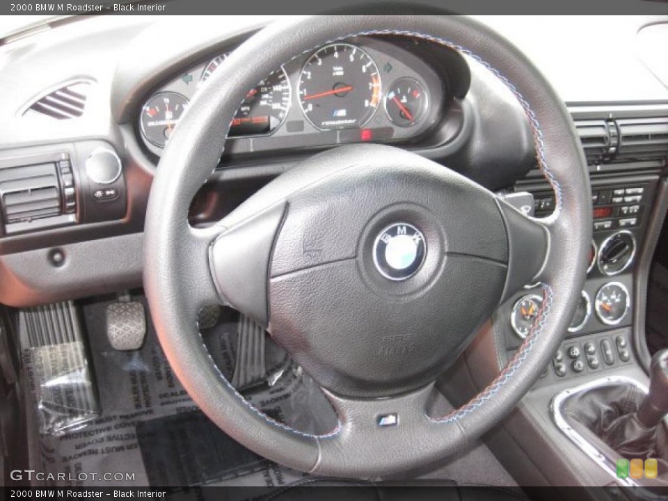 Black Interior Steering Wheel for the 2000 BMW M Roadster #42475950