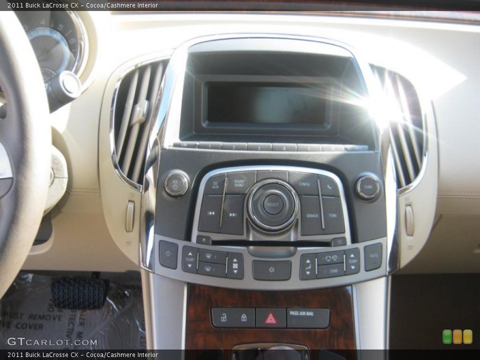 Cocoa/Cashmere Interior Controls for the 2011 Buick LaCrosse CX #42477292