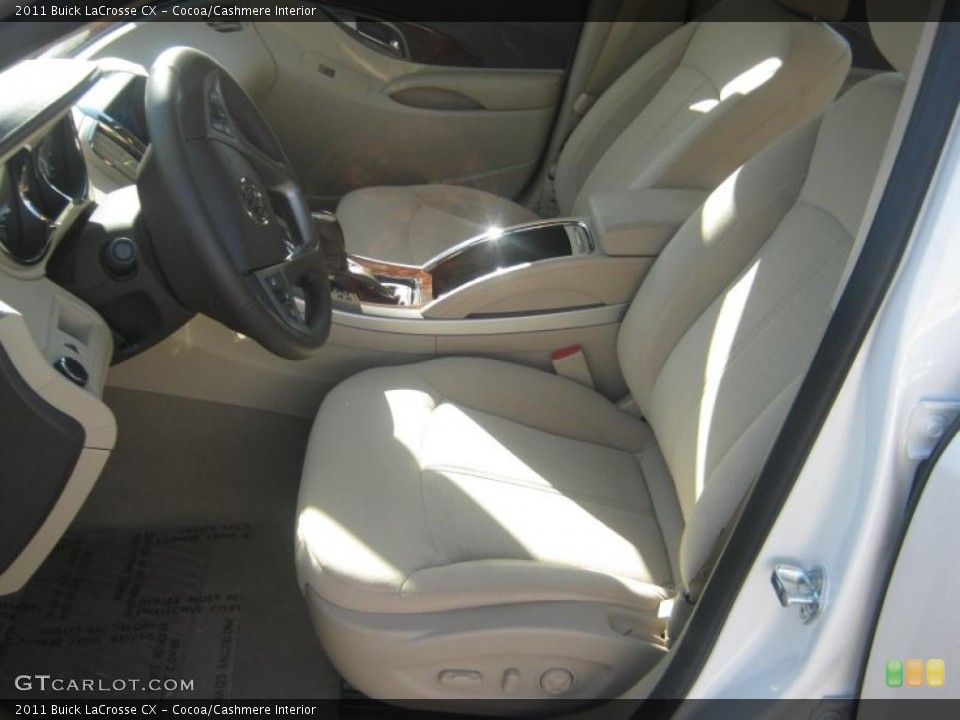 Cocoa/Cashmere Interior Photo for the 2011 Buick LaCrosse CX #42477352