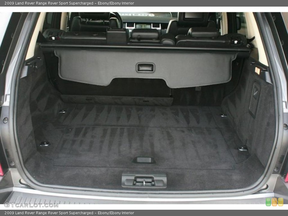 Ebony/Ebony Interior Trunk for the 2009 Land Rover Range Rover Sport Supercharged #42477400