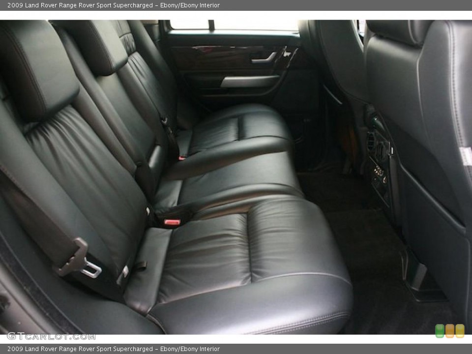 Ebony/Ebony Interior Photo for the 2009 Land Rover Range Rover Sport Supercharged #42477416
