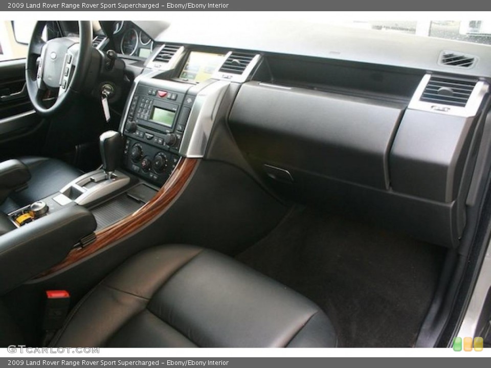 Ebony/Ebony Interior Photo for the 2009 Land Rover Range Rover Sport Supercharged #42477501