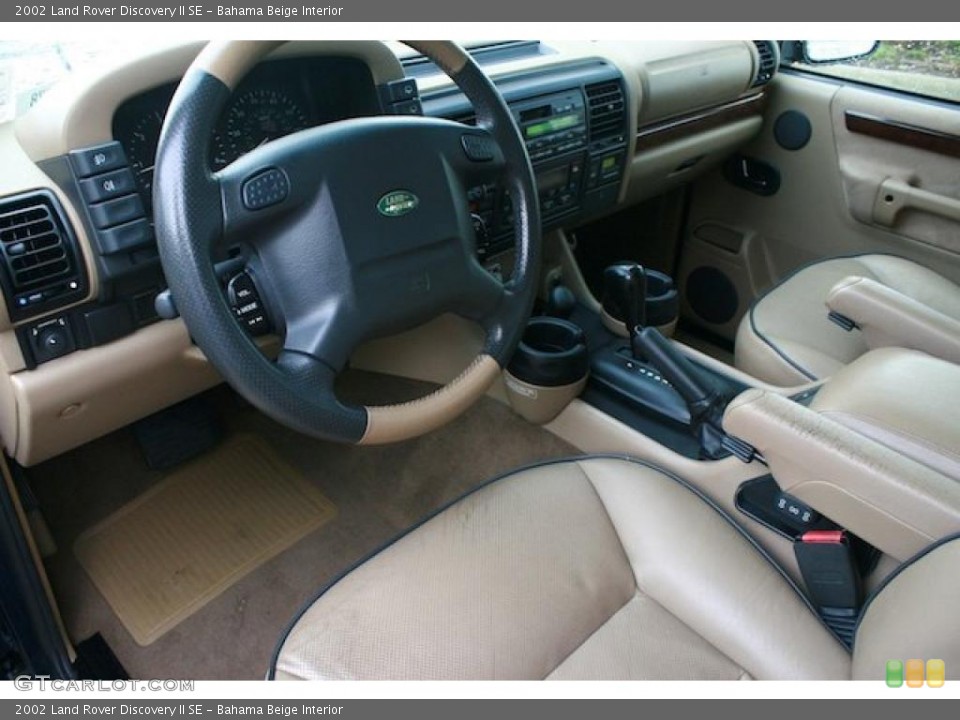 Bahama Beige Interior Photo for the 2002 Land Rover Discovery II SE #42478845