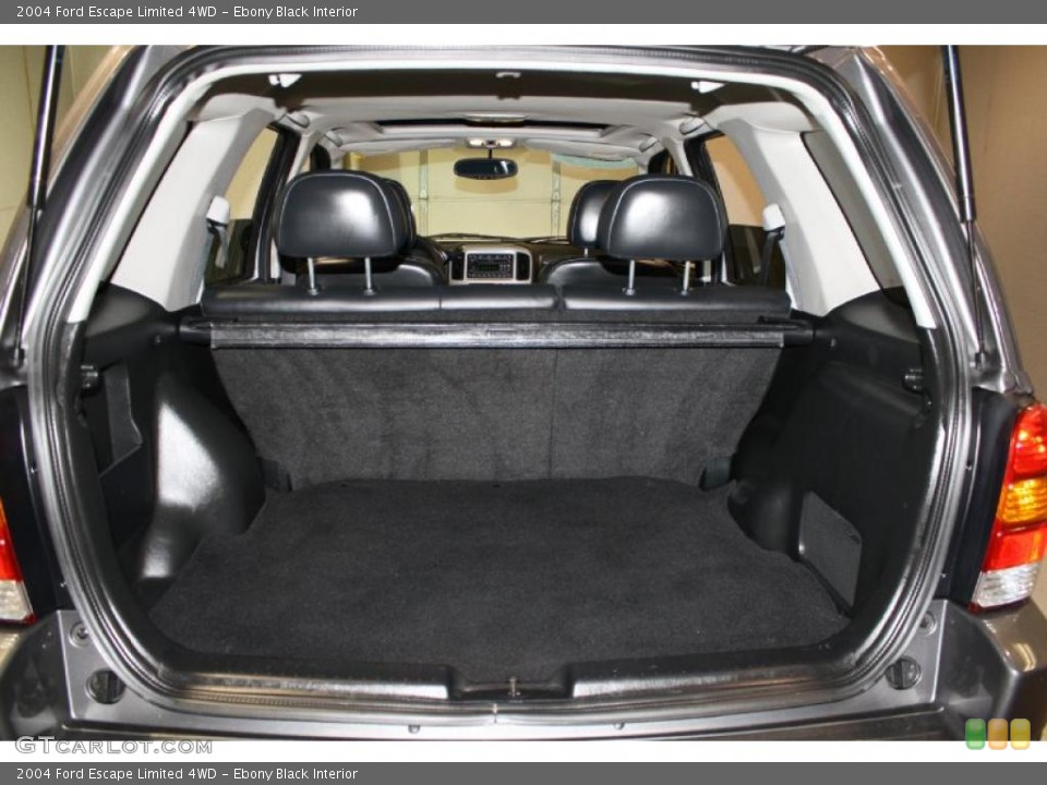 Ebony Black Interior Trunk for the 2004 Ford Escape Limited 4WD #42478915