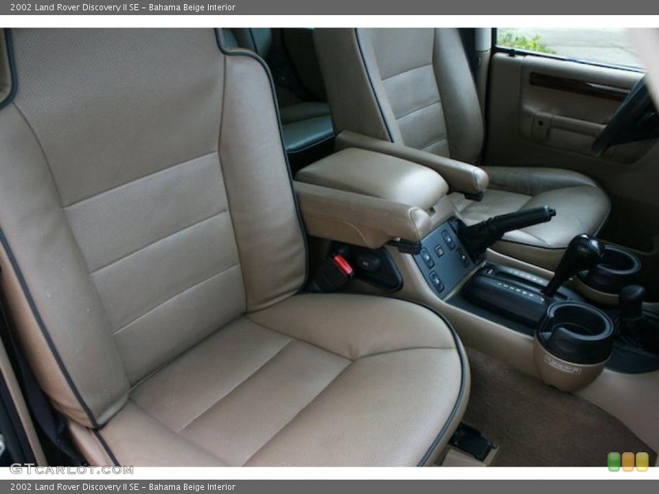 Bahama Beige Interior Photo for the 2002 Land Rover Discovery II SE #42479058