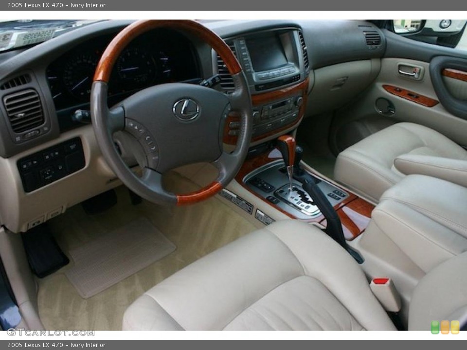 Ivory Interior Photo for the 2005 Lexus LX 470 #42480208
