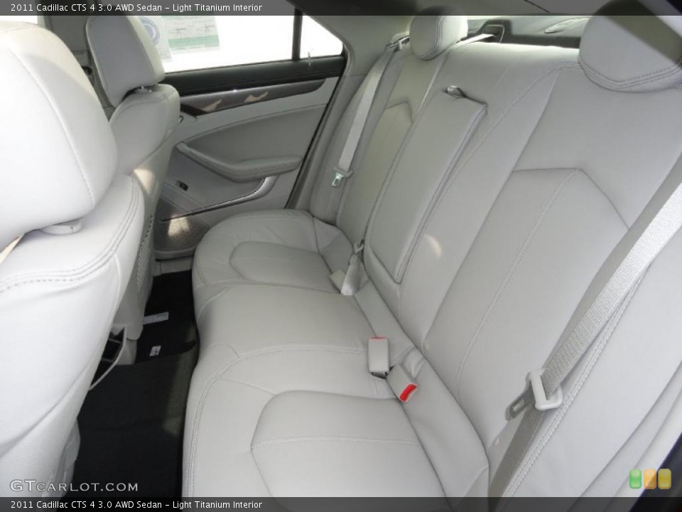 Light Titanium Interior Photo for the 2011 Cadillac CTS 4 3.0 AWD Sedan #42484335