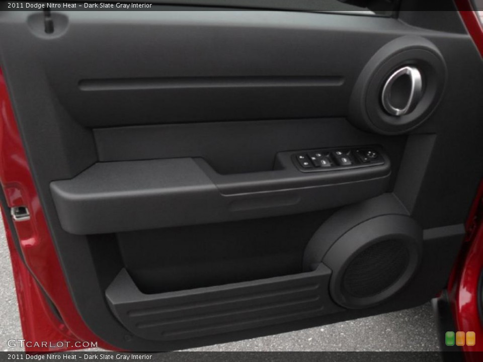 Dark Slate Gray Interior Door Panel for the 2011 Dodge Nitro Heat #42485737