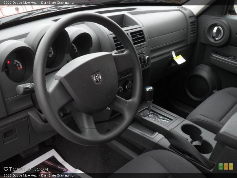 Dark Slate Gray Interior Prime Interior for the 2011 Dodge Nitro Heat #42485977