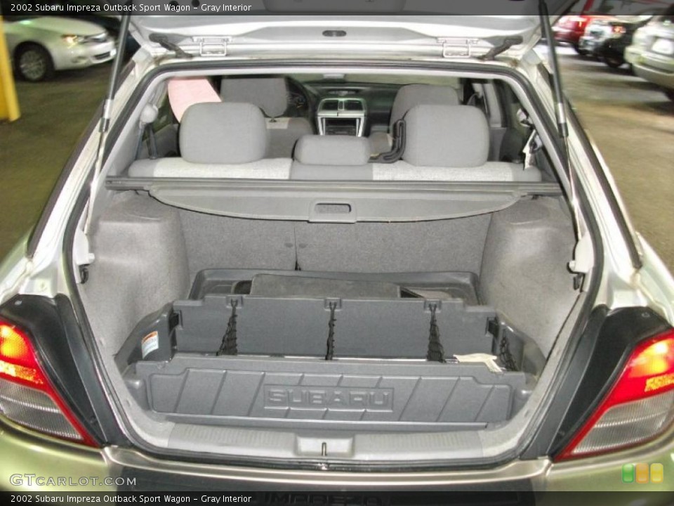 Gray Interior Trunk for the 2002 Subaru Impreza Outback Sport Wagon #42486193