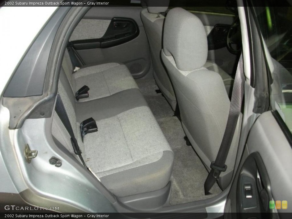 Gray Interior Photo for the 2002 Subaru Impreza Outback Sport Wagon #42486205
