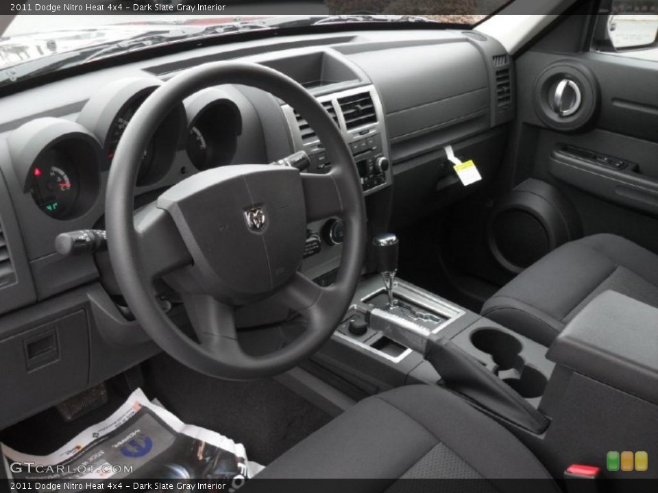 Dark Slate Gray Interior Prime Interior for the 2011 Dodge Nitro Heat 4x4 #42486397