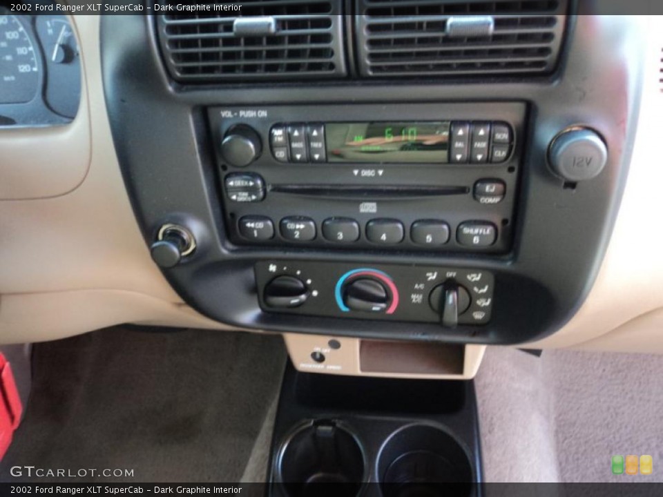 Dark Graphite Interior Controls for the 2002 Ford Ranger XLT SuperCab #42490577