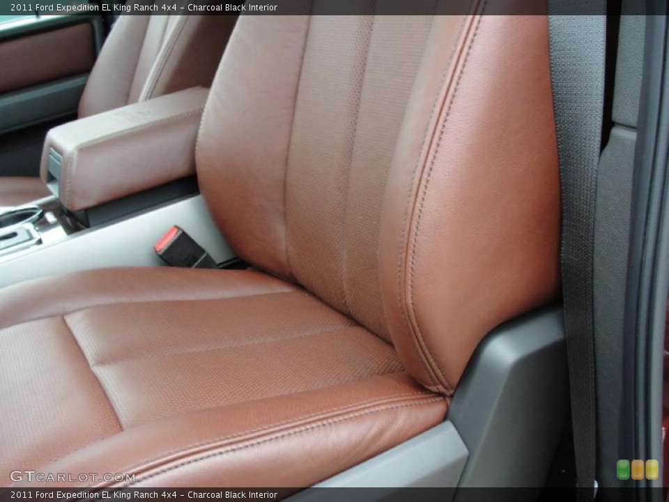 Charcoal Black Interior Photo for the 2011 Ford Expedition EL King Ranch 4x4 #42492894