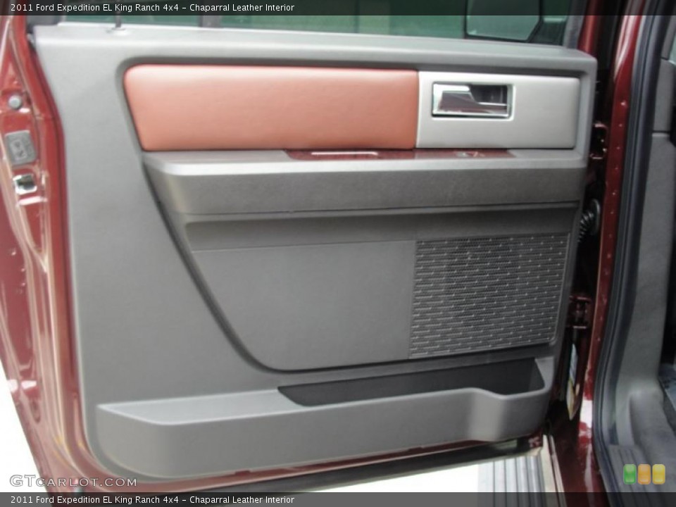 Chaparral Leather Interior Door Panel for the 2011 Ford Expedition EL King Ranch 4x4 #42493566