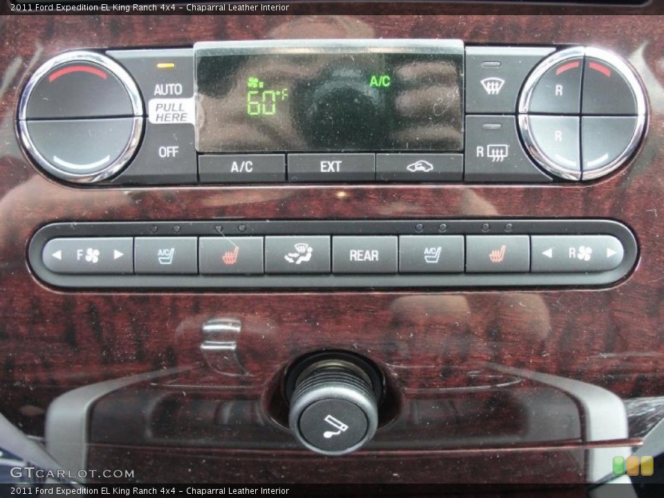 Chaparral Leather Interior Controls for the 2011 Ford Expedition EL King Ranch 4x4 #42493766