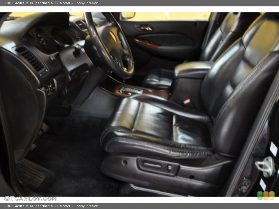 Ebony Interior Photo for the 2003 Acura MDX  #42496002