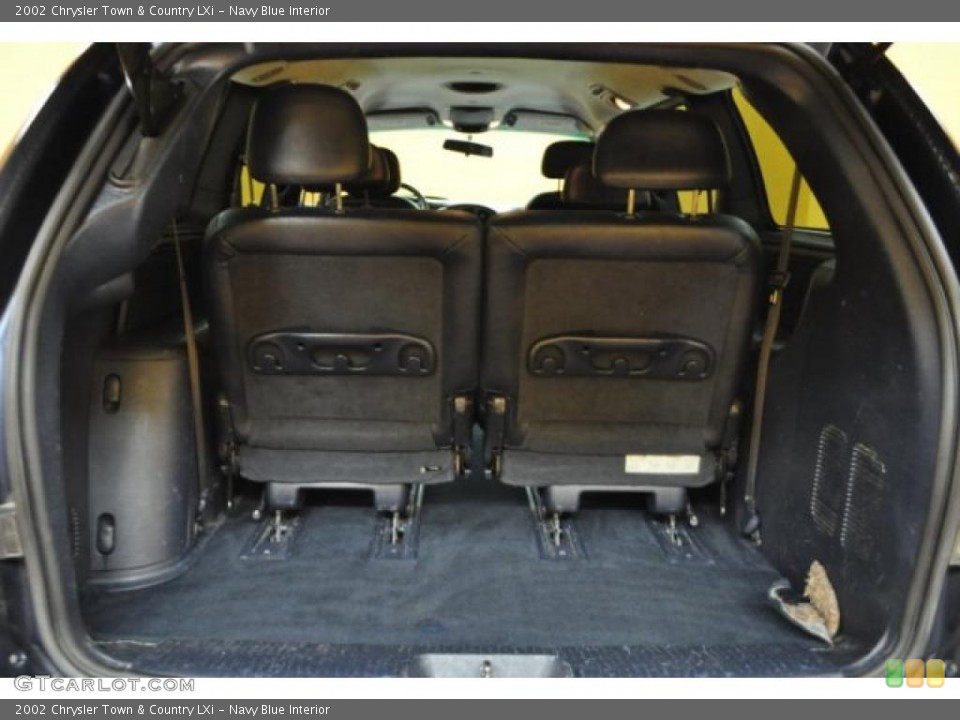 Navy Blue Interior Trunk for the 2002 Chrysler Town & Country LXi #42496758