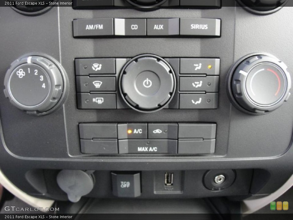 Stone Interior Controls for the 2011 Ford Escape XLS #42497848