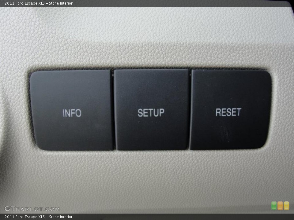 Stone Interior Controls for the 2011 Ford Escape XLS #42497966