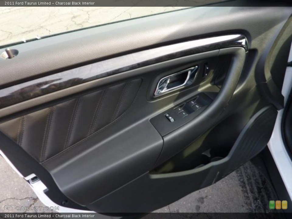 Charcoal Black Interior Door Panel for the 2011 Ford Taurus Limited #42507331