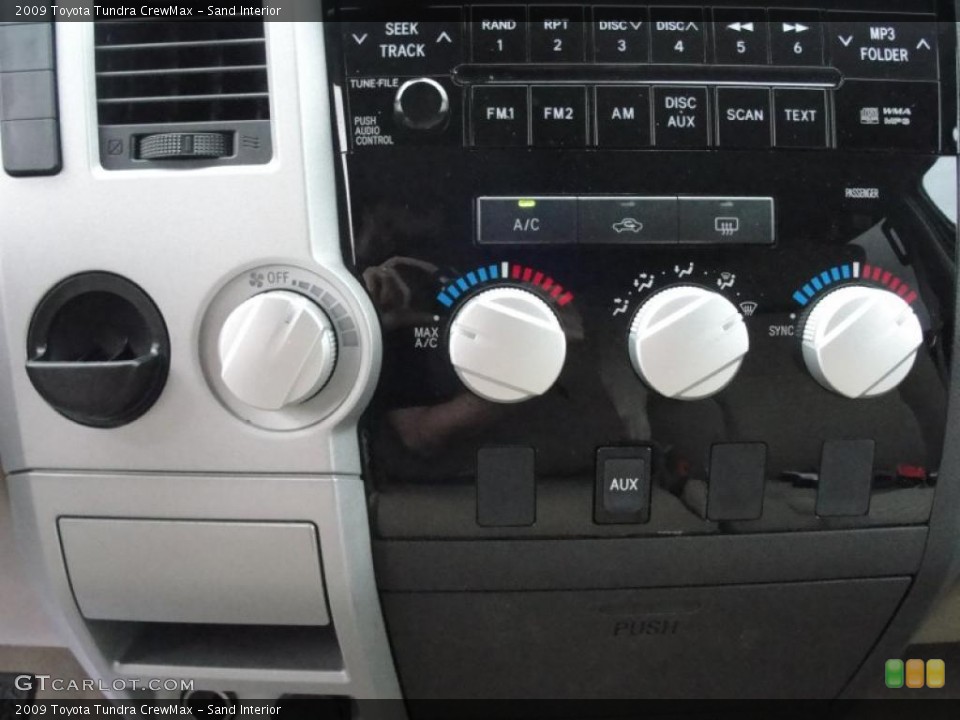 Sand Interior Controls for the 2009 Toyota Tundra CrewMax #42509903