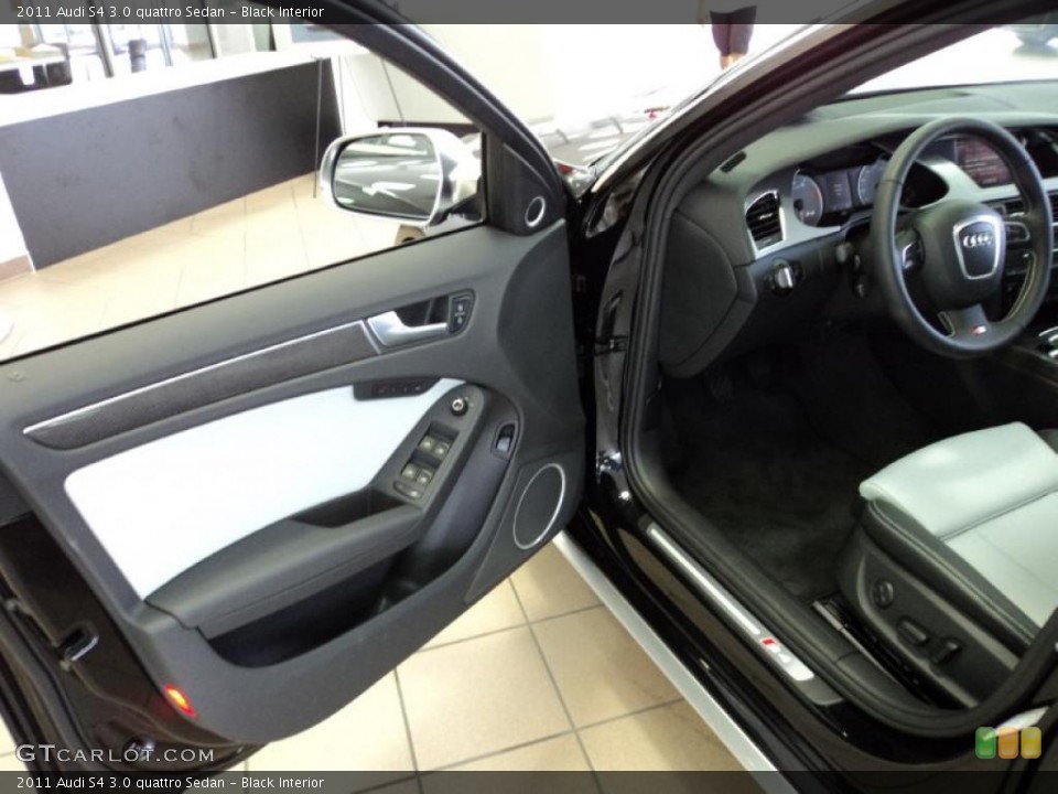 Black Interior Door Panel for the 2011 Audi S4 3.0 quattro Sedan #42511764