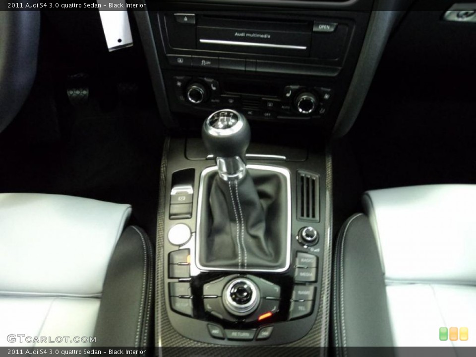 Black Interior Transmission for the 2011 Audi S4 3.0 quattro Sedan #42511871
