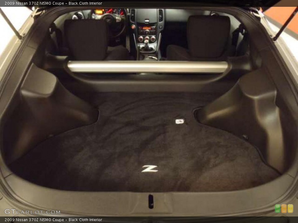 Black Cloth Interior Trunk for the 2009 Nissan 370Z NISMO Coupe #42519801