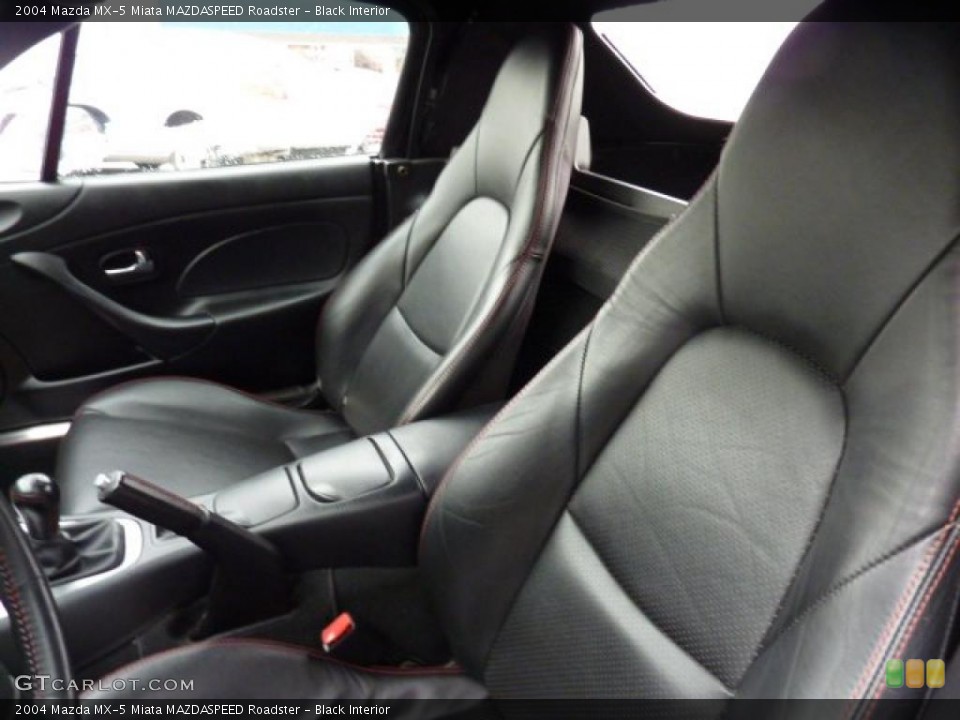 Black Interior Photo for the 2004 Mazda MX-5 Miata MAZDASPEED Roadster #42519877